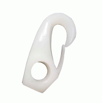 NYLON HOOK WITH THREADS - SUITABLE FOR FITTING ON VARIOUS  THREADED PIPES - SM0026 - SMR 